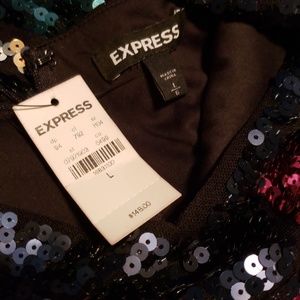 Express Pants - Sequin Jumpsuit Express Pants - Sequin Jumpsuit